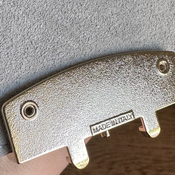 NEW!Furla My Play Interchangeable Metropolis Leather Flap -Perforated Cognac - Picture 4 of 6